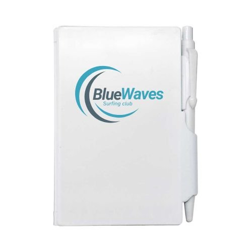 PVC Hard Cover Notepad with Pen